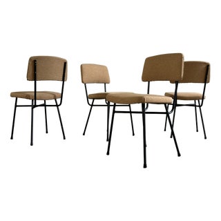 Vintage Italian Chairs, 1960s, Set of 4 For Sale