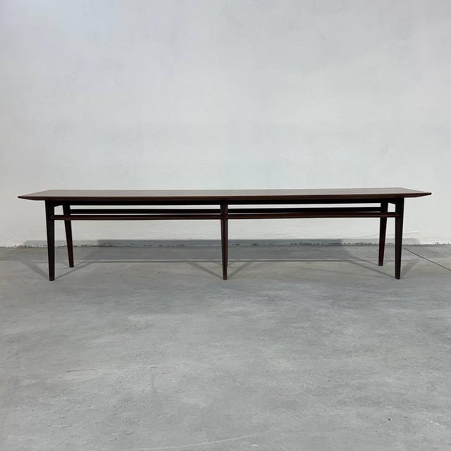 Wooden Bench by Vittorio Dassi, 1950s For Sale - Image 4 of 8