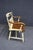 Hitchcock Style Painted Maple Bench With Floral Decoration For Sale - Image 11 of 11