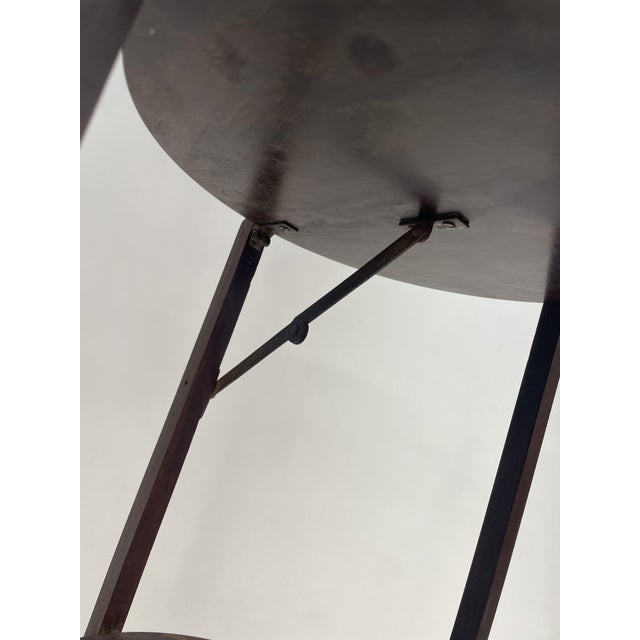 Vintage Foldable Wooden Flower Stand, 1930s For Sale - Image 11 of 14