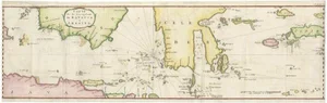 Engraved Map of Large Part of Indonesia by Stavorinus, 1779