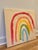 Sarah Trundle Sarah Trudle, Contemporary Abstract Rainbow Painting, "She's Like a Rainbow" For Sale - Image 4 of 5
