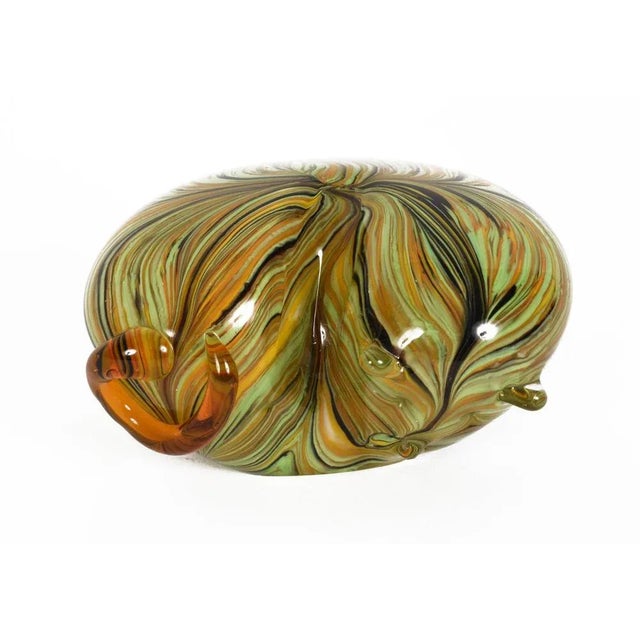 Mid-Century Italian Multicolored Murano Glass Cat Sculpture, 1970s For Sale - Image 6 of 16