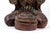 Antique Painted and Gilt Carved Seated Buddha Sculpture For Sale - Image 10 of 10