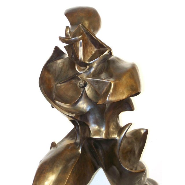 Bronze Forms of Continuity in Space Sculpture For Sale - Image 6 of 7