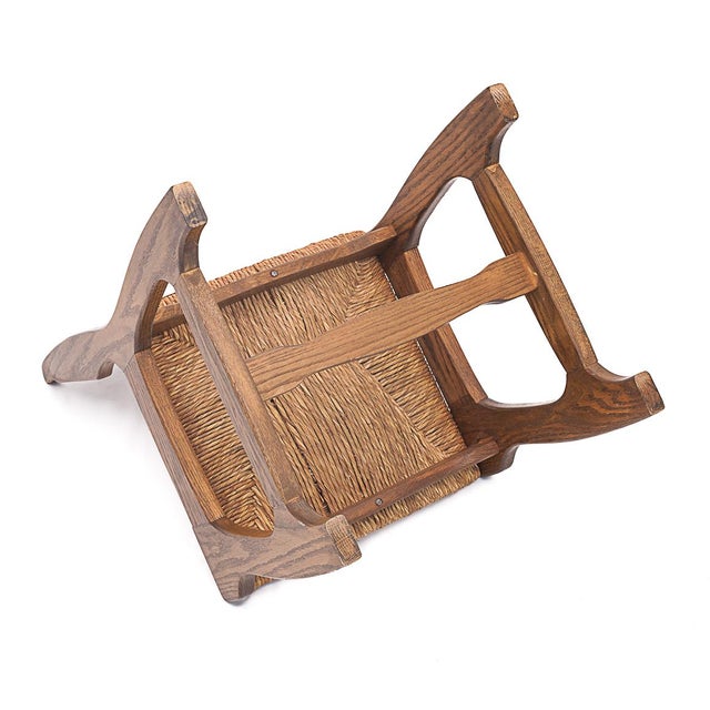 Vintage Chairs by Guillerme & Chambron, 1950s, Set of 6 For Sale - Image 3 of 9