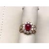 3.15 Carat Natural Burma Cabochon Ruby and 1.79 Carat Diamond 18 Karat Gold Ring For Sale - Image 16 of 18