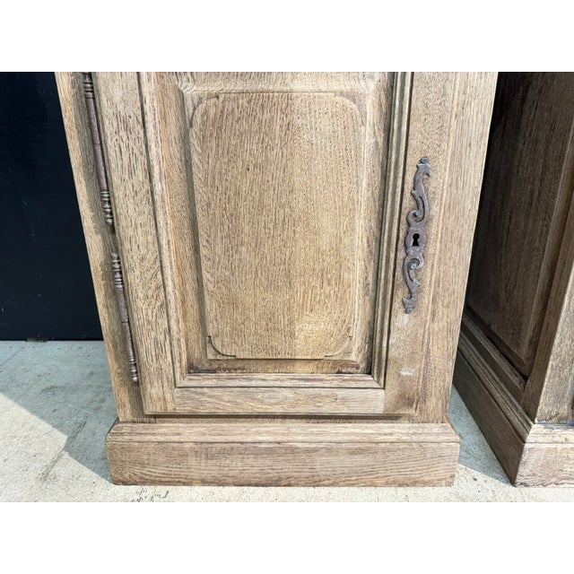 Vintage Oak Bedside Cupboards, 1950, Set of 2 For Sale - Image 11 of 13