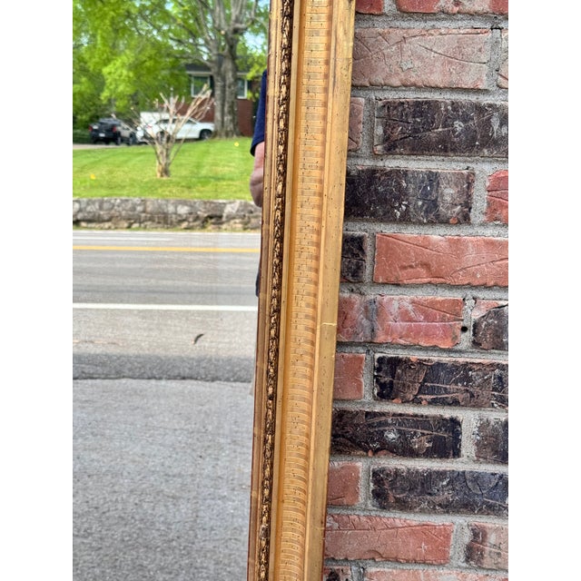 French 19th Century Giltwood Mirror For Sale - Image 3 of 14