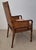 Palecek Hollywood Regency Style Double Cane Upholstered Armchairs For Sale - Image 18 of 18