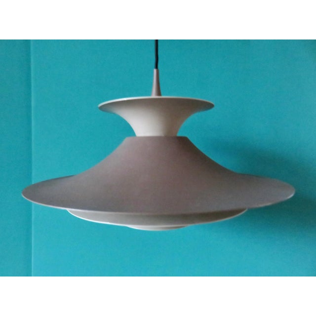 1970s Tricolor Suspension Light by Erik Balslev for Fog & Mørup, Denmark, 1975 For Sale - Image 5 of 8