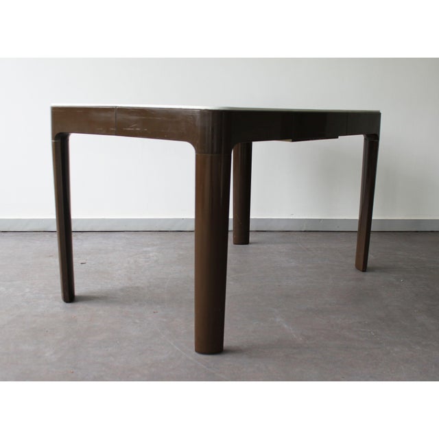 Tan Desk from Allibert, France, 1970s For Sale - Image 8 of 9