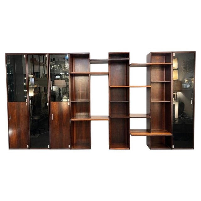 Modular Pelicano Bookshelves by Vittorio Introini for Saporiti, Italy, 1960s For Sale - Image 14 of 14