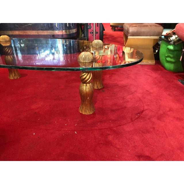 Regency Style Phyllis Morris Tassel Coffee Table For Sale In Miami - Image 6 of 8