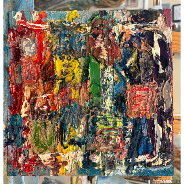 2020s Abstract Colors, Oil Painting, Art, by Van Ness For Sale - Image 5 of 8