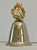 Vintage 1995 Silver & Gold Christmas Wreath Bell For Sale In Orlando - Image 6 of 7