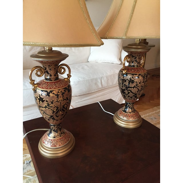 Bombay Company Table Lamps A Pair Chairish