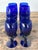 Glass Vintage Cobalt Stemware - Set of 8 For Sale - Image 7 of 12