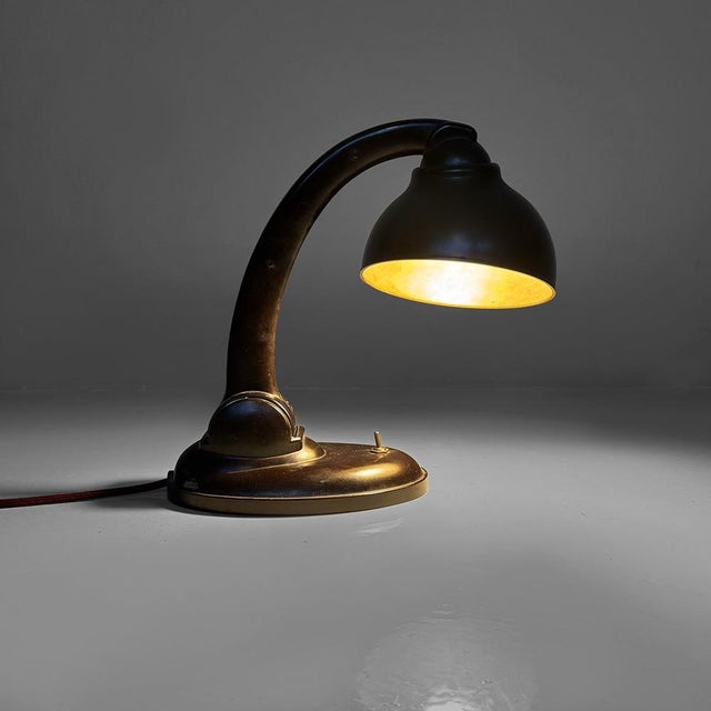 Italian Art Deco Type 11126 Table Lamp by Eric Kirkman Cole, 1930s For Sale - Image 3 of 18