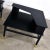 MCM Corner Step Tables a Pair Black With Brass Sabots From Coronado Group by Luther Draper for Founders Furniture For Sale - Image 11 of 13