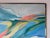 Metal 1970’s Vintage Expressionist Abstract Acrylic on Canvas Painting in Gold Aluminum Frame For Sale - Image 7 of 12