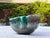 Tony Evans Vintage 1970s Tony Evans Signed Raku Pottery Centerpiece Bowl – Iridescent Peacock & Copper Luster (#73) For Sale - Image 4 of 12