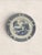 Ceramic Antique English Wood & Sons "Yuan" Blue & White Transferware Dinner Plates, Set of 5 For Sale - Image 7 of 16