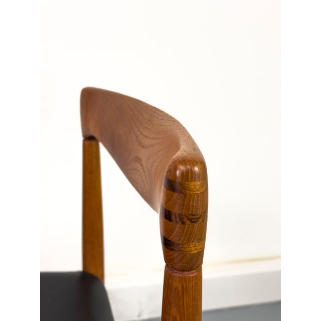 Mid-Century Modern Danish Teak Dining Chairs by H. W. Klein for Bramin, 1960s, Set of 4 For Sale - Image 3 of 18