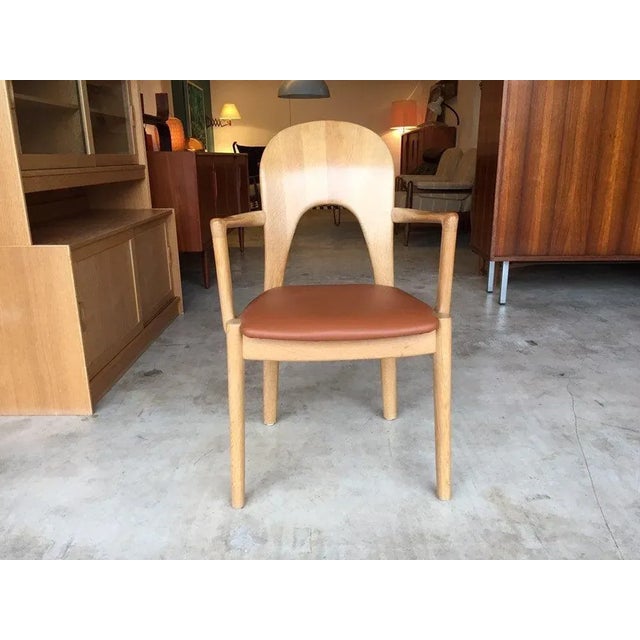 Oak Desk Chair by Niels Koefoed für Koefoeds Hornslet, 1960s For Sale - Image 11 of 11