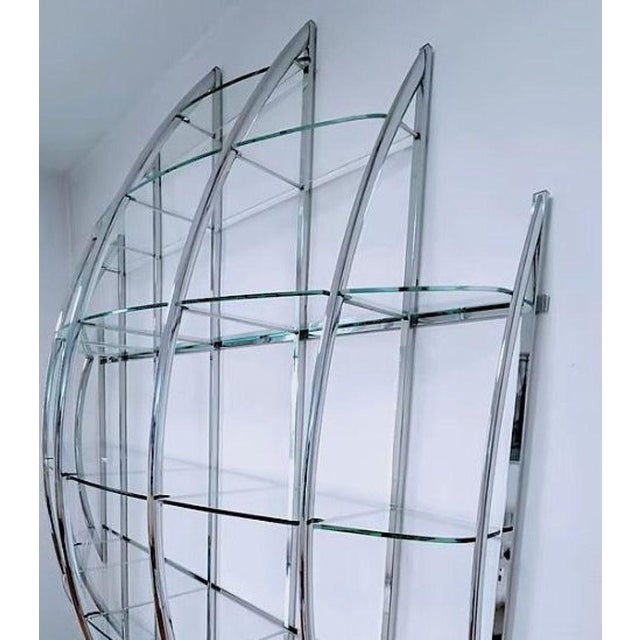 Metal Tyco Bookshelf by Manfredo Massironi for Nikol International, 1970s For Sale - Image 7 of 7