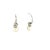 Mikimoto, 18 Karat White Gold and Cultured Pearl Earrings For Sale - Image 4 of 5