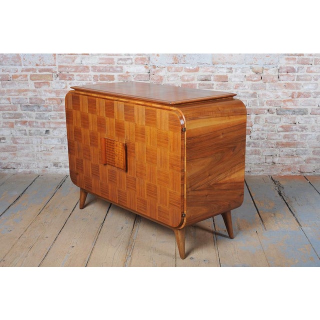 Art Deco Mahogany Buffet by J. Halabala for UP Závody, Czech, 1930s For Sale - Image 10 of 13