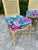 Mid 20th Century Mid 20th Century French Louis XV Style Dining Chairs Restored and With New Upholstery - Set of 6 For Sale - Image 5 of 10