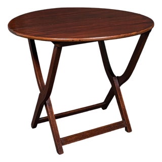 Antique Garden Party Serving Table, English, Folding, Lounge, Veranda, Victorian For Sale