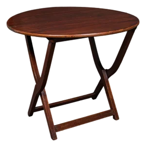 Antique Garden Party Serving Table, English, Folding, Lounge, Veranda, Victorian