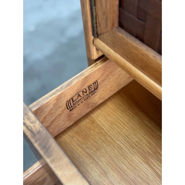 1960s Mid Century Perception Highboy by Lane For Sale - Image 4 of 9