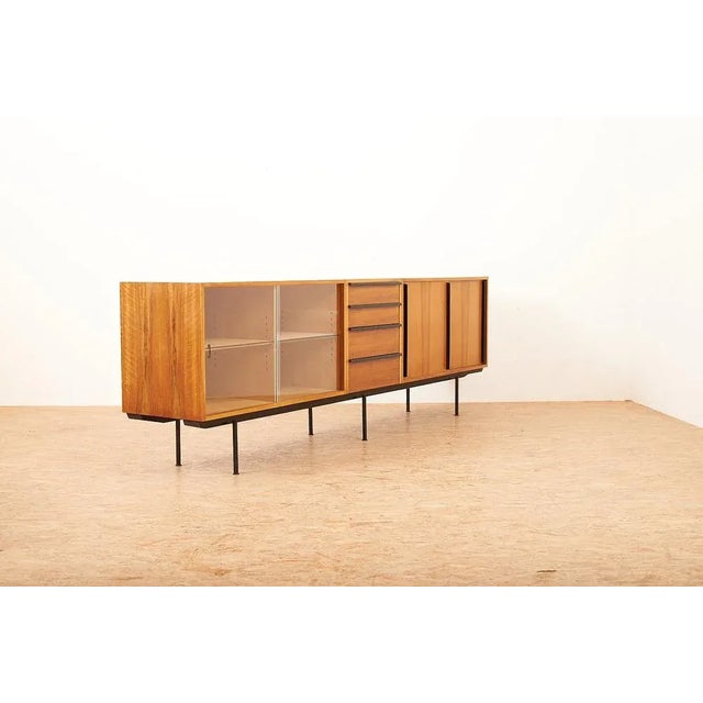 Wooden Sideboard by Alfred Alder, 1953, in Good conditions. Designed 1950 to 1959 I have official proof of authenticity...