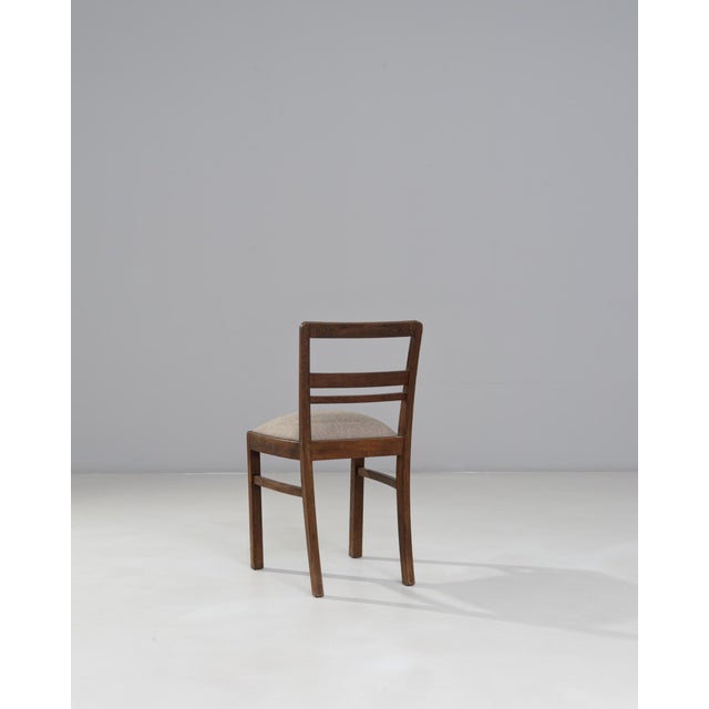 French Provincial 20th Century French Wooden Dining Chair With Upholstered Seat For Sale - Image 3 of 18