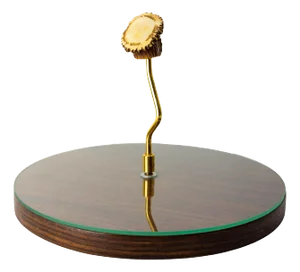 French Walnut Cheese Board, Mid-20th Century