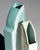 Vintage Geometric Ceramic Vases by Karl Till for Staatliche Majolika Karlsruhe, 1996, Set of 2 For Sale - Image 9 of 17