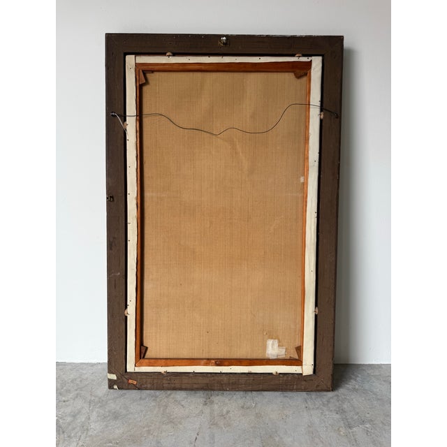 1937 Emilie Antoine Verpilleux (Belgian / British, 1888–1964) Oil Portrait on Canvas Painting– Ornate Gilt Frame For Sale - Image 12 of 12