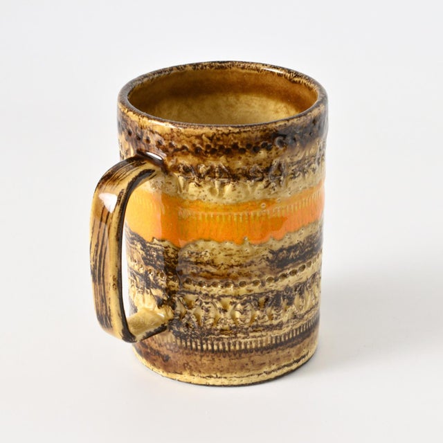 1960s Rimini Sahara Mug by Aldo Londi for Bitossi, 1960s For Sale - Image 5 of 11