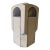 1980s Vintage Postmodern Art Deco Style Handmade Geometric Studio Pottery Vase For Sale