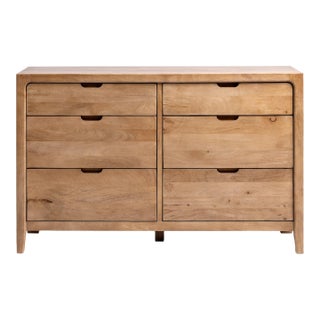 Marin Organic Modern Six-Drawer Dresser For Sale