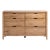 Marin Organic Modern Six-Drawer Dresser For Sale