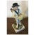 Ceramic Antique Early 19th Century English Georgian Staffordshire Pearlware Figure of a Bread Seller With Angel Wings For Sale - Image 7 of 12