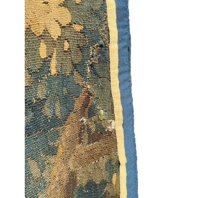 Antique 18th Century Verdure Tapestry For Sale - Image 10 of 12