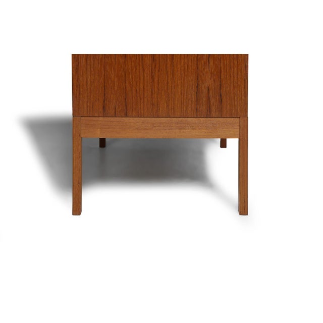 Mid 20th Century Arne Wahl Iversen Danish Modern Teak Six-Drawer Tall Dresser, Attributed For Sale In San Francisco - Image 6 of 11