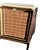 1950s Knoll Antimott Woven Cane Lounge Chair Wood Corduroy Cushions Mid Century Modern For Sale In Las Vegas - Image 6 of 10
