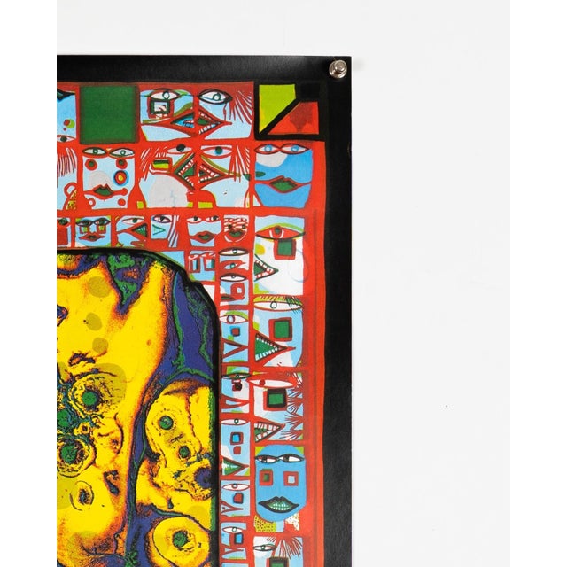 Paper Serigraph Olympics 1972 Poster from Friedensreich Hundertwasser, 1970 For Sale - Image 7 of 9
